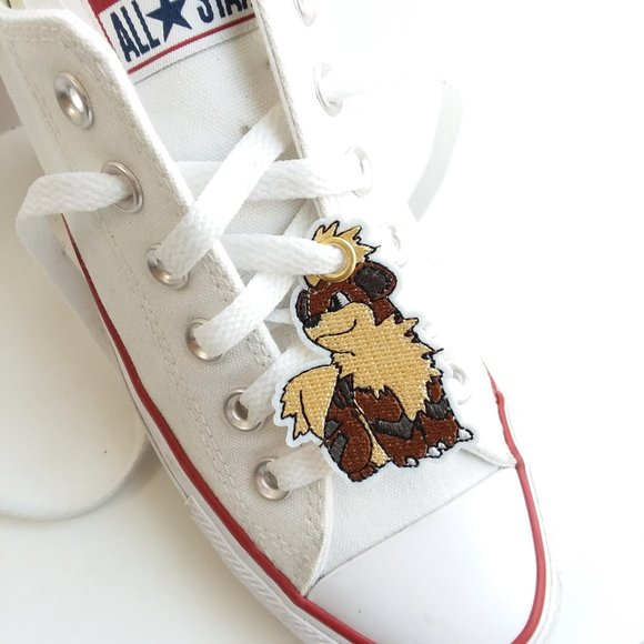 4/$20 Growlithe shoelace patch Anime Roller Skates Shoe Charm - Picture 6 of 6
